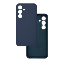 Чохол накладка Silicone Cover Soft Touch ЗК Samsung S25FE Темно-синій