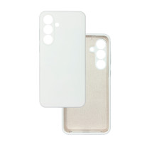 Чохол накладка Silicone Cover Soft Touch ЗК Samsung S25FE Білий