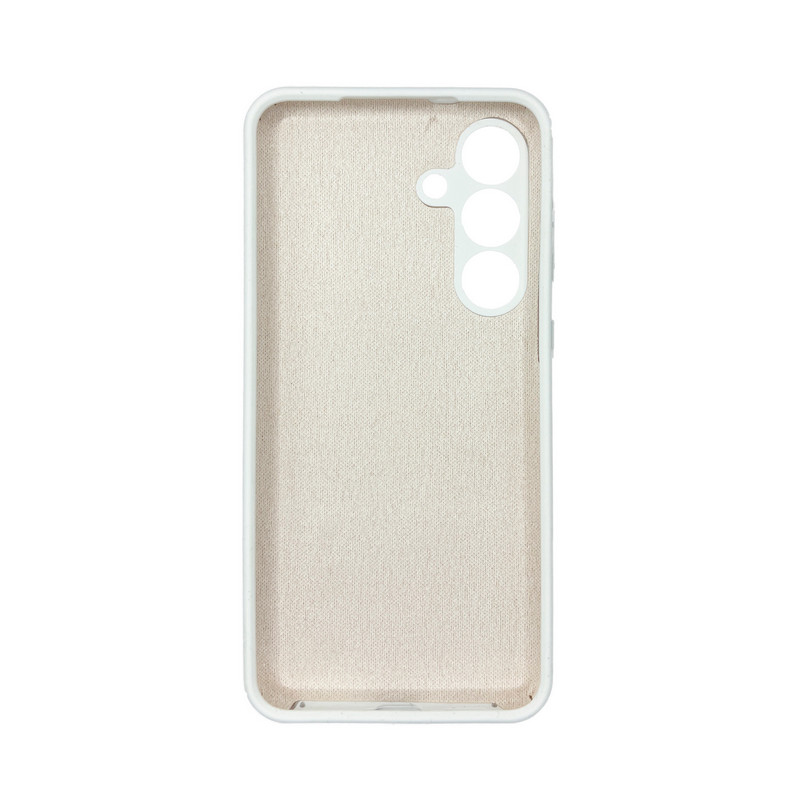 Чохол накладка Silicone Cover Soft Touch ЗК Samsung S25FE Білий