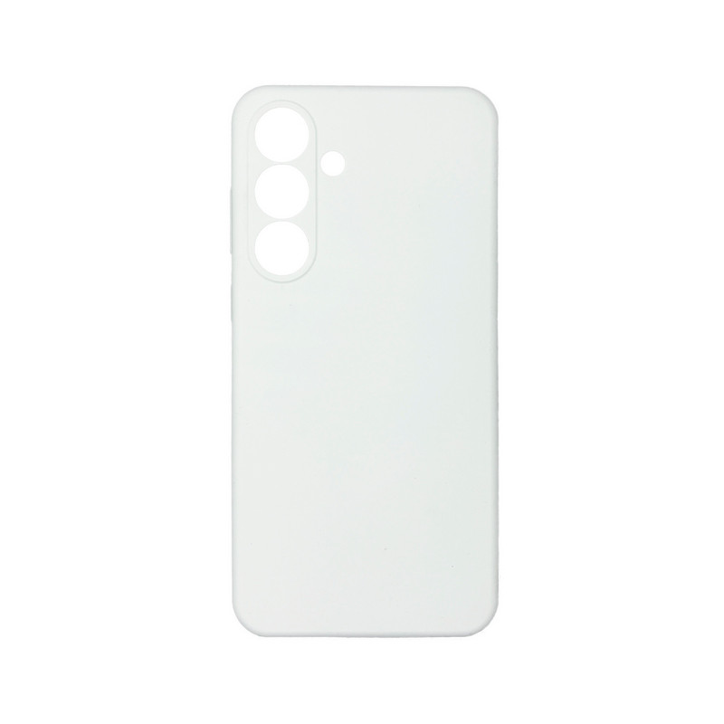 Чохол накладка Silicone Cover Soft Touch ЗК Samsung S25FE Білий