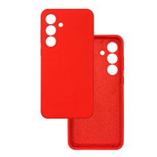 Чохол накладка Silicone Cover Soft Touch ЗК Samsung S25FE Червоний