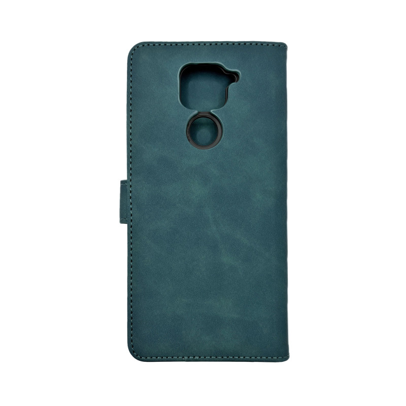 Чехол книжка Stylish Slot Matte Xiaomi Redmi Note 9 Зеленый