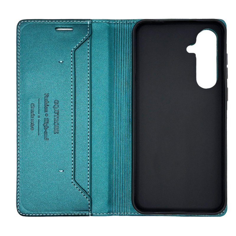 Чохол книжка шкіряний GQ Samsung A36 / A56 Зелена