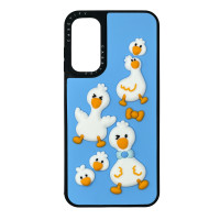 Чехол накладка CaseTify Brand Samsung A15 Гуси