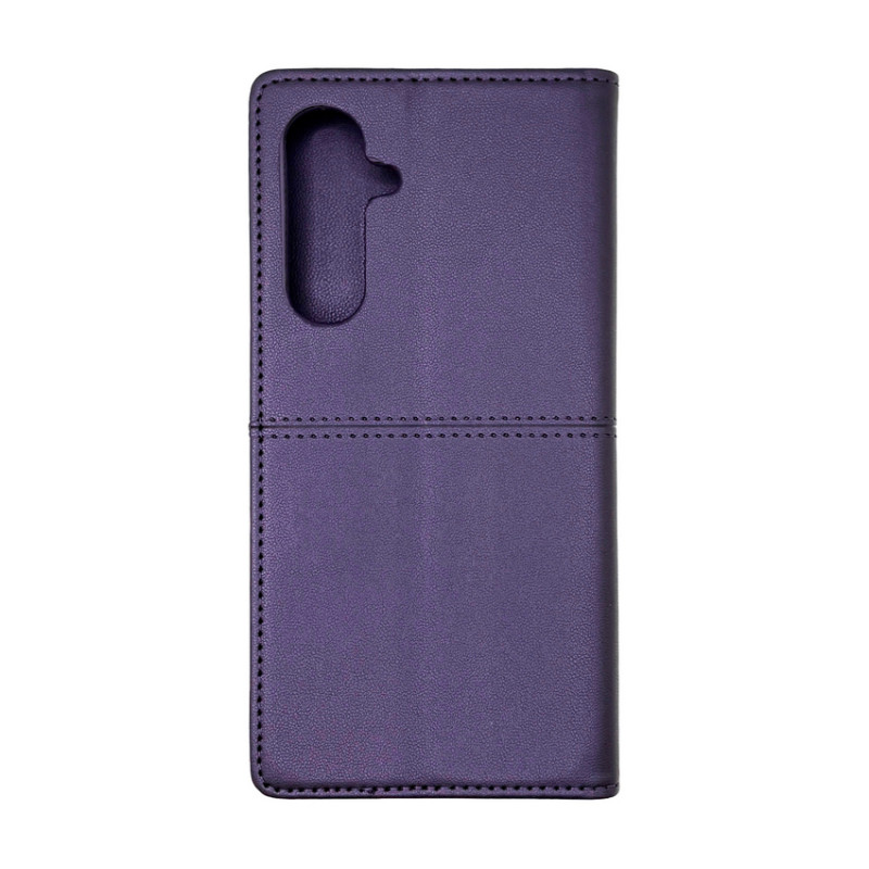 Чехол книжка кожаный GQ Samsung A36 / A56 Фиолетовый