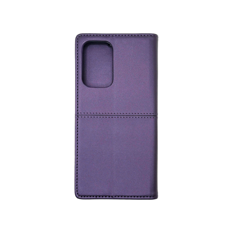 Чехол книжка кожаный GQ Samsung A72 Фиолетовый