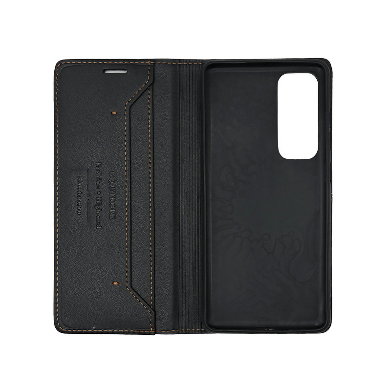 Чехол книжка кожаный GQ Samsung S24FE Черна