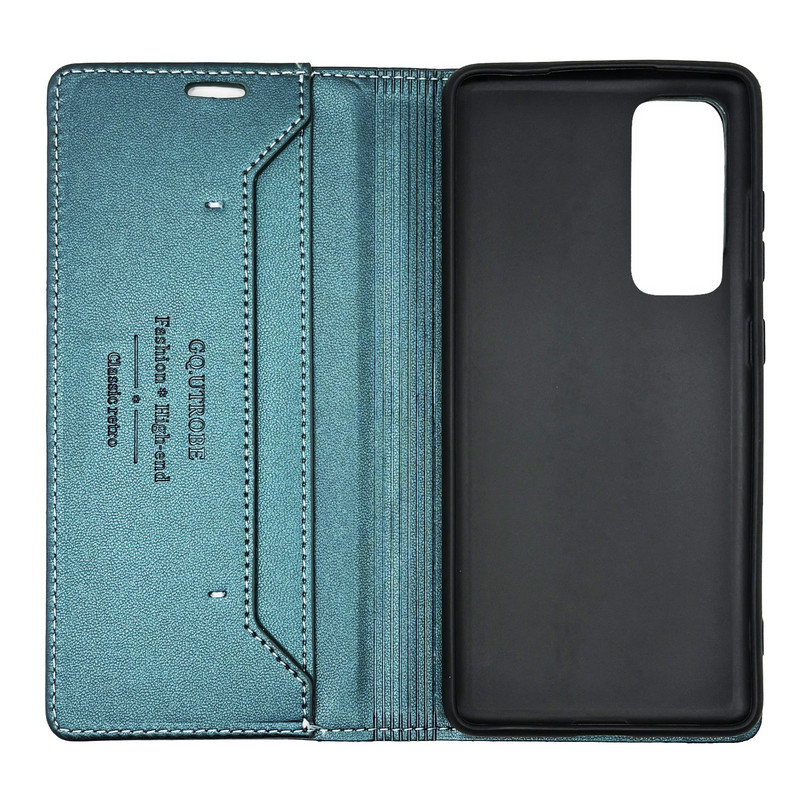 Чохол книжка шкіряний GQ Samsung S24FE Зелена