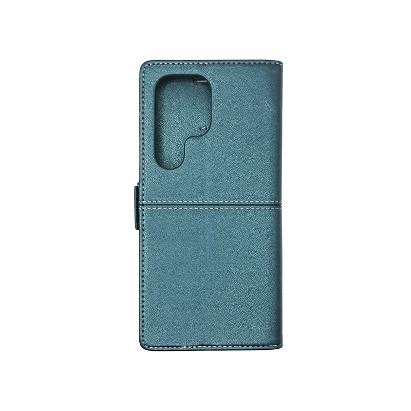 Чохол книжка шкіряний GQ Samsung S24 Ultra Зелений