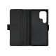 Чохол книжка шкіряний GQ Samsung S24 Ultra Чорний 
