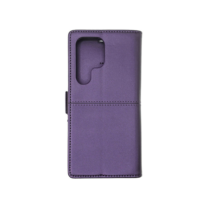 Чохол книжка шкіряний GQ Samsung S25 Ultra Фіолетова