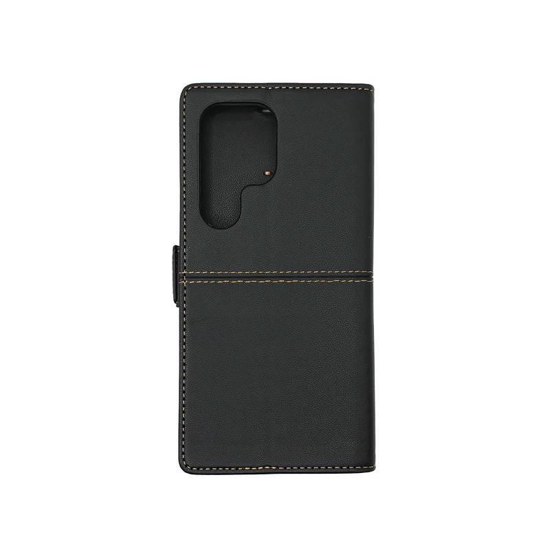 Чохол книжка шкіряний GQ Samsung S25 Ultra Чорна