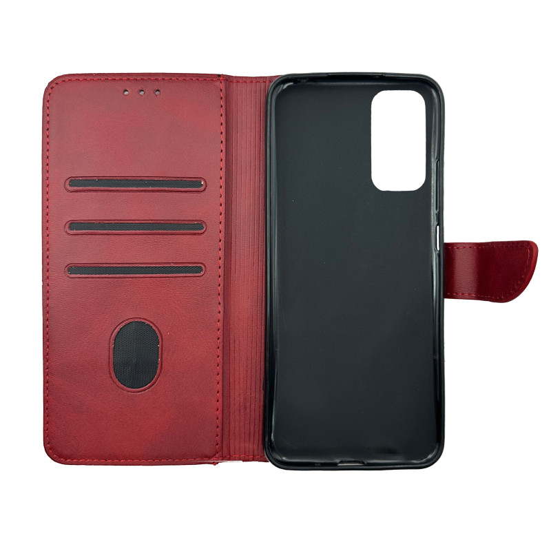 Чохол книжка Business leather Хлястик Samsung A15 Червоний