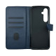 Чехол книжка Business leather Хлястик Samsung A35 Синий