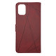 Чохол книжка Business leather Хлястик Samsung A51 Червоний