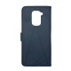 Чохол книжка Business leather Хлястик Xiaomi Redmi Note 9 Синій