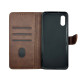 Чохол книжка Business leather Хлястик Xiaomi Redmi 9A Коричневий