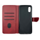 Чохол книжка Business leather Хлястик Xiaomi Redmi 9A Червоний