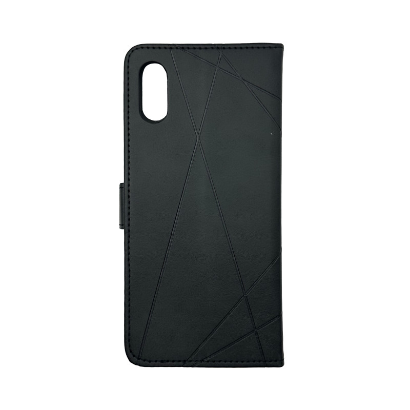 Чохол книжка Business leather Хлястик Xiaomi Redmi 9A Чорний