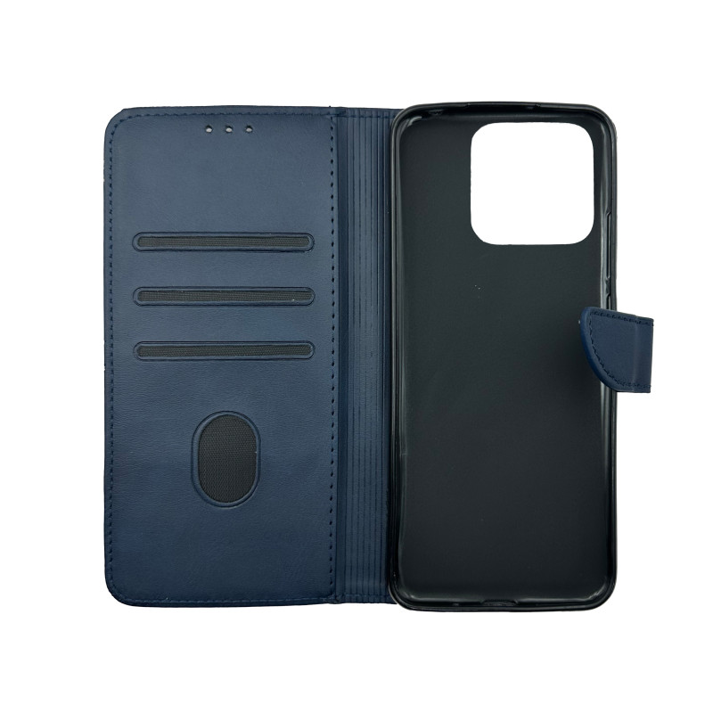 Чохол книжка Business leather Хлястик Xiaomi Redmi 9С / 10A Синій