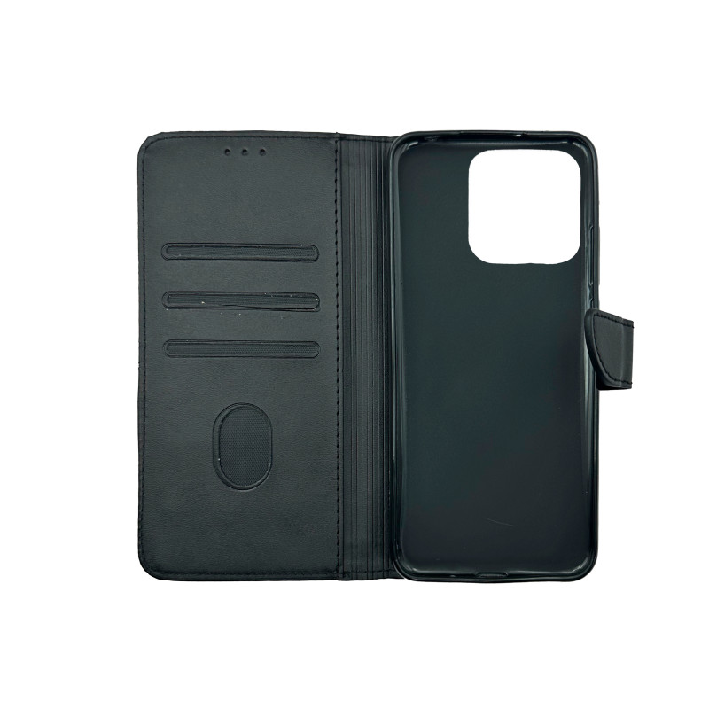 Чехол книжка Business leather Хлястик Xiaomi Redmi 10С Черный
