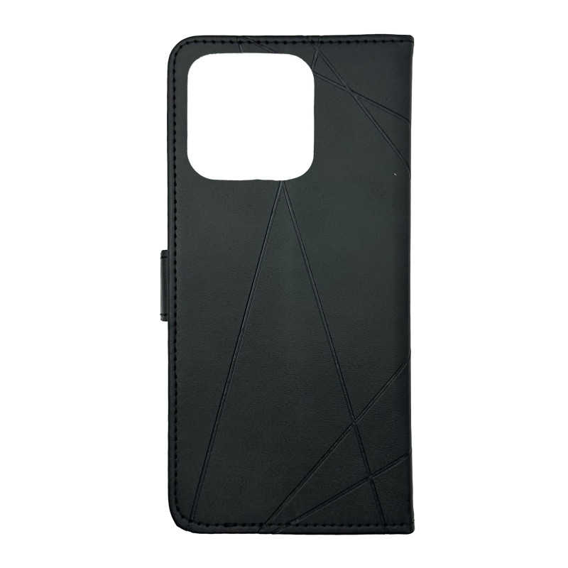 Чехол книжка Business leather Хлястик Xiaomi Redmi 10С Черный