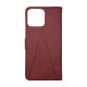 Чохол книжка Business leather Хлястик Xiaomi Redmi 12C / 11A Червоний