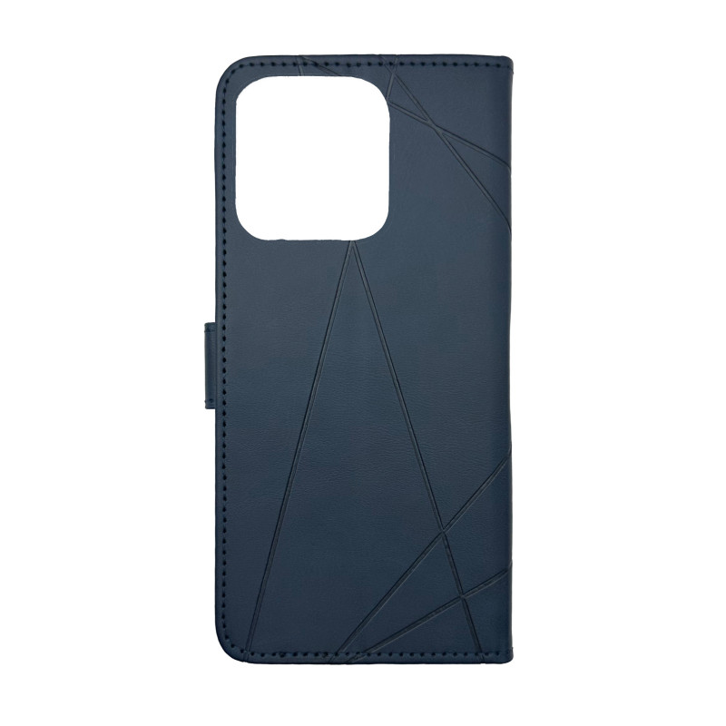 Чохол книжка Business leather Хлястик Xiaomi Redmi 12C / 11A Синій