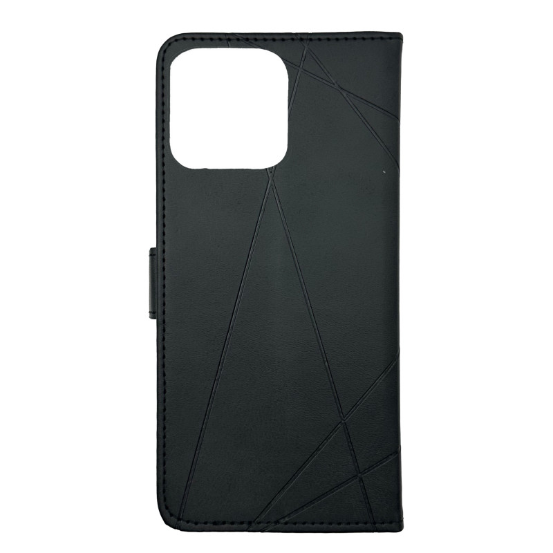 Чохол книжка Business leather Хлястик Xiaomi Redmi 12C / 11A Чорний