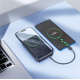 Power Bank Hoco Q44 10000mAh PD20W (with cable Type-C) с беспроводной зарядкой 15W