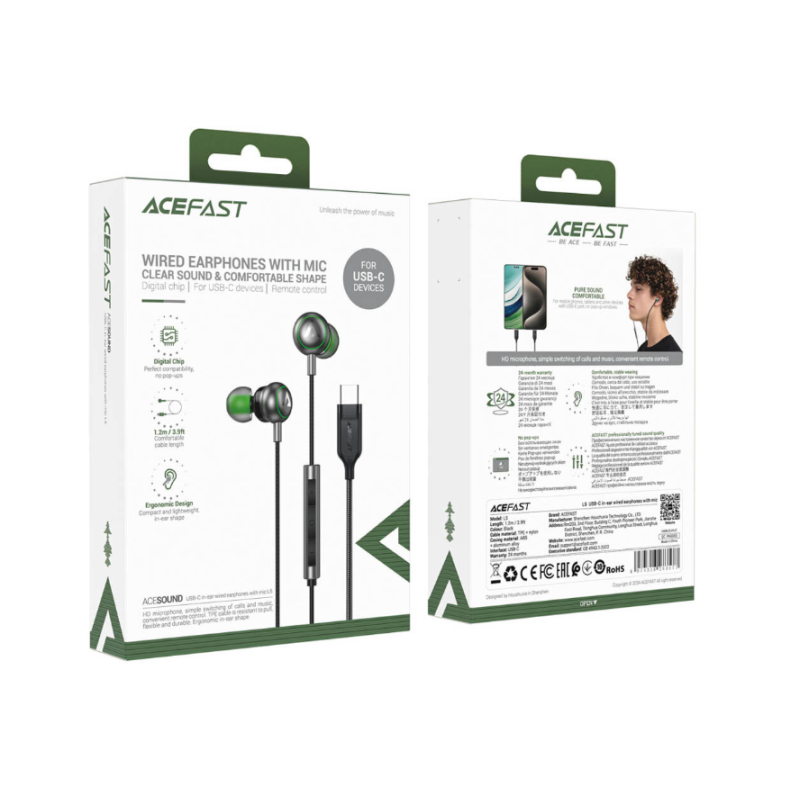 Наушники AceFast L5 Type-C