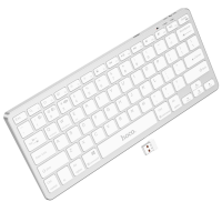 Клавіатура бездротова Hoco GM32 Wisdom White