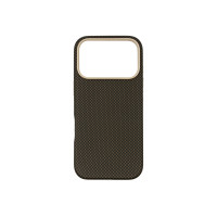 Чохол накладка Carbon Fiber Case Box Magnetic iPhone 17 Pro Brown