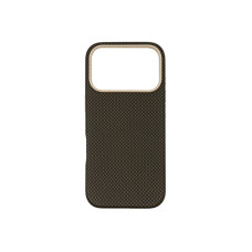 Чехол накладка Carbon Fiber Case Box Magnetic iPhone 17 Pro Max Brown