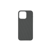 Чохол накладка Carbon Fiber Case Magnetic iPhone 16 Pro Grey