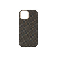 Чохол накладка Carbon Fiber Case Magnetic iPhone 15 Brown