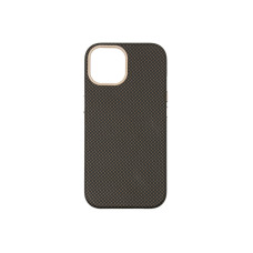 Чехол накладка Carbon Fiber Case Magnetic iPhone 15 Brown