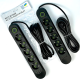 Подовжувач UA Power F05U на 5 розеток + 3USB 4м Black