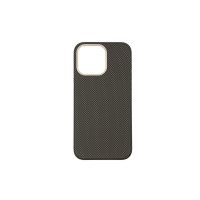 Чехол накладка Carbon Fiber Case Magnetic iPhone 14 Pro Brown