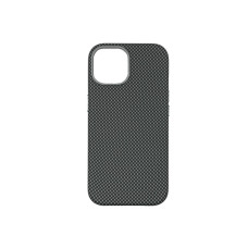 Чехол накладка Carbon Fiber Case Magnetic iPhone 14 / 13 Grey