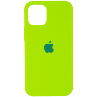 Чохол Silicone Case iPhone 12/Pro 6.1" салатовий (Neon Green)