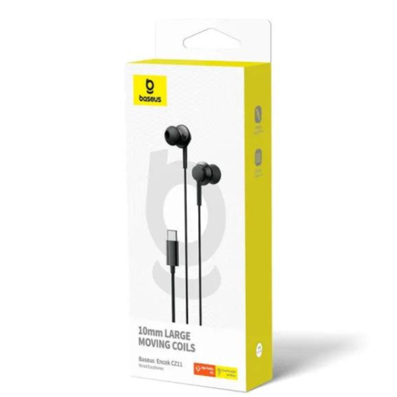 Наушники Baseus Encok CZ11 Type-C Black