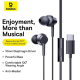 Наушники Baseus Encok CZ11 Type-C Black