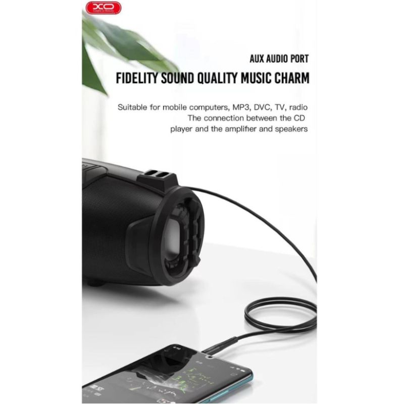 AUX XO NB-R175B audio cable 3.5mm to 3.5mm 2m