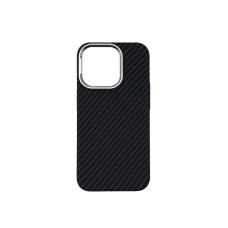 Чехол накладка Matte Carbon Witch Magsafe iPhone 15 Pro Black