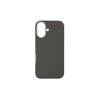 Чехол накладка Carbon Fiber Case Magnetic iPhone 16 Pllus Brown