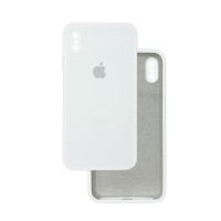 Чохол Silicone Case Camera Protective iPhone Xs Max білий (White)