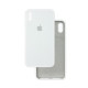 Чохол Silicone Case Camera Protective iPhone Xs Max білий (White)