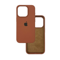 Чохол Silicone Case iPhone 15 Pro Коричневий (Brown)
