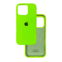 Чохол Silicone Case iPhone 16 Pro Max Зелений (Neon green)